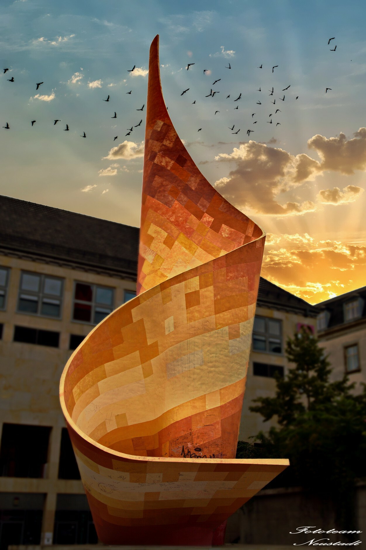 Flamme der Revolution