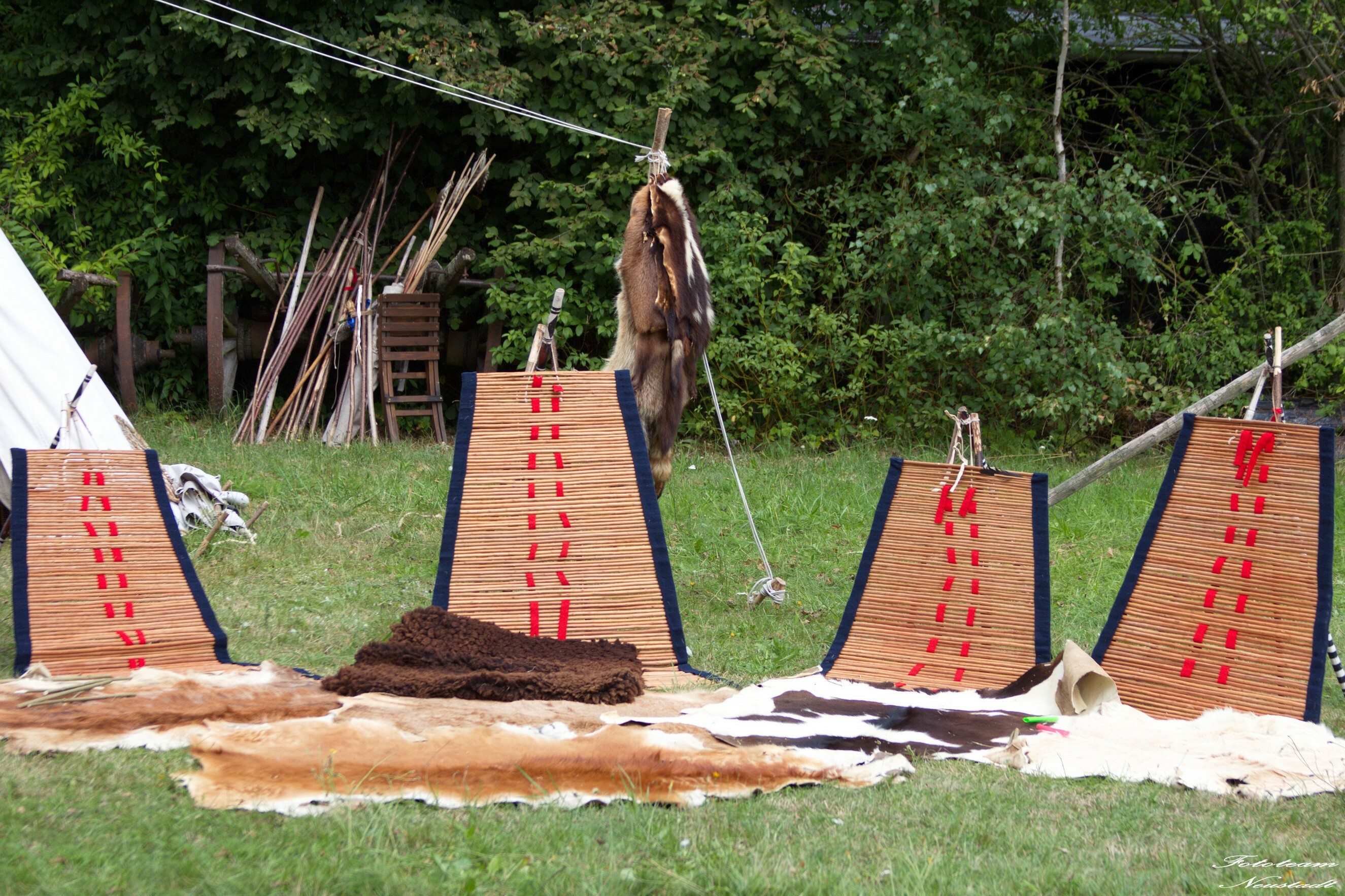 Indianer Gesprächsrunde