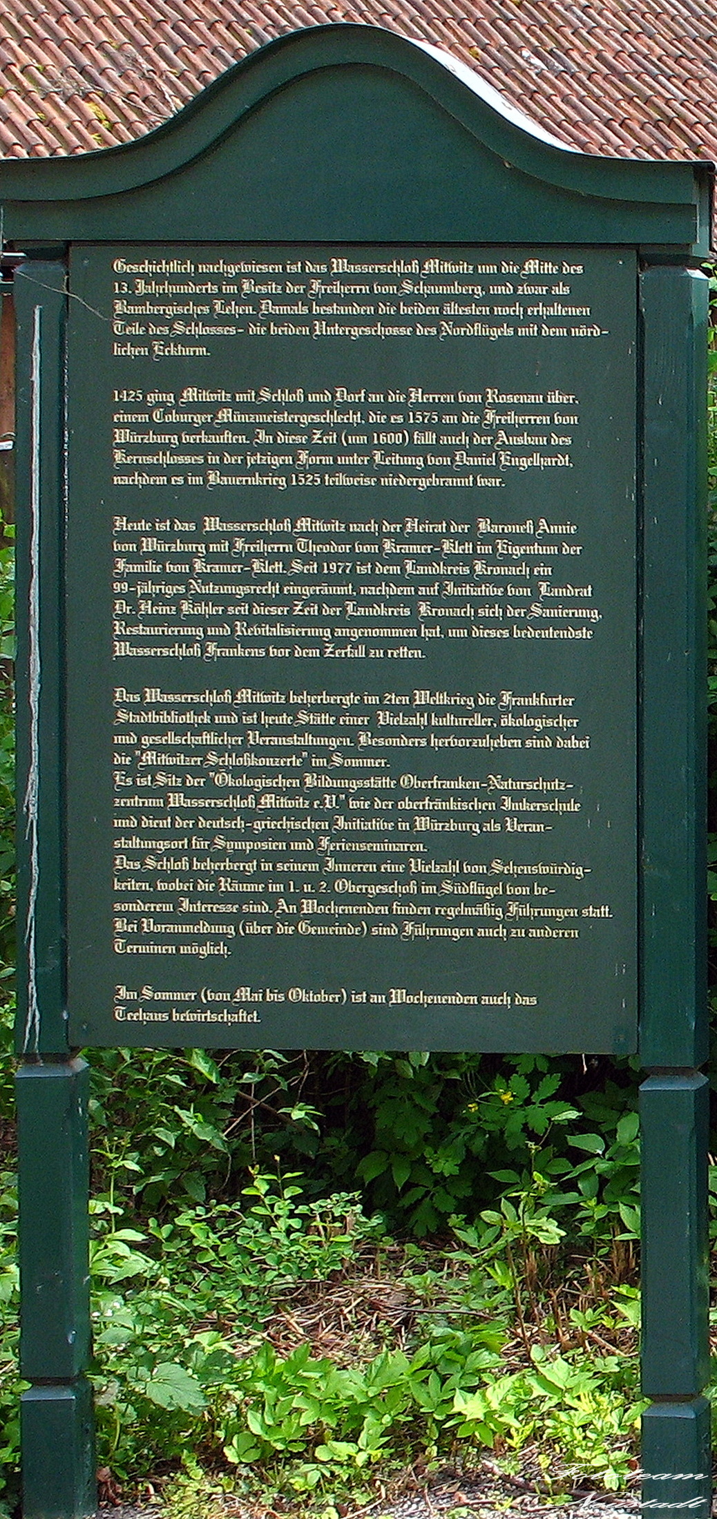 Wasserschloss Mitwitz