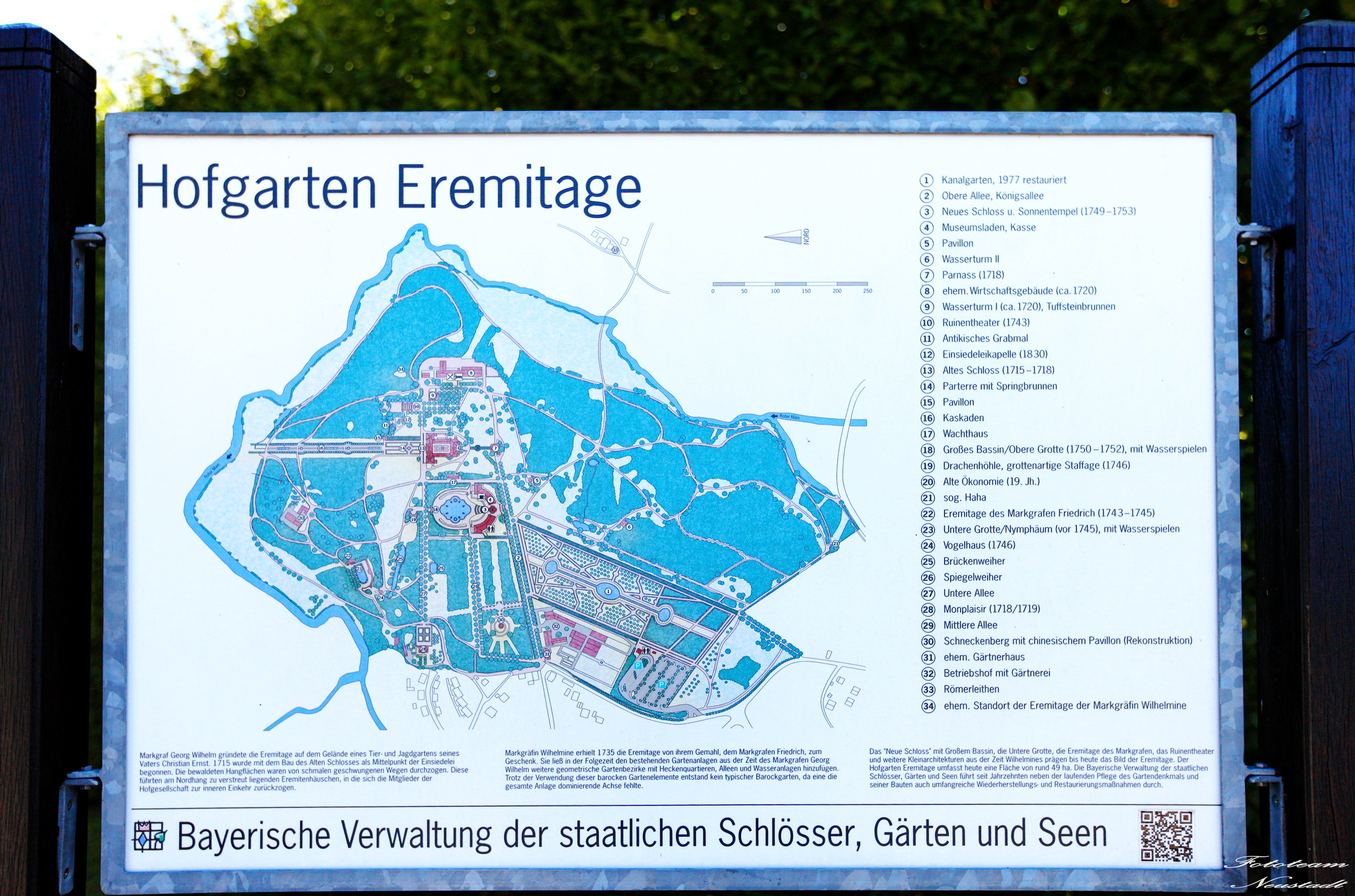 Übersichtsplan Eremitage